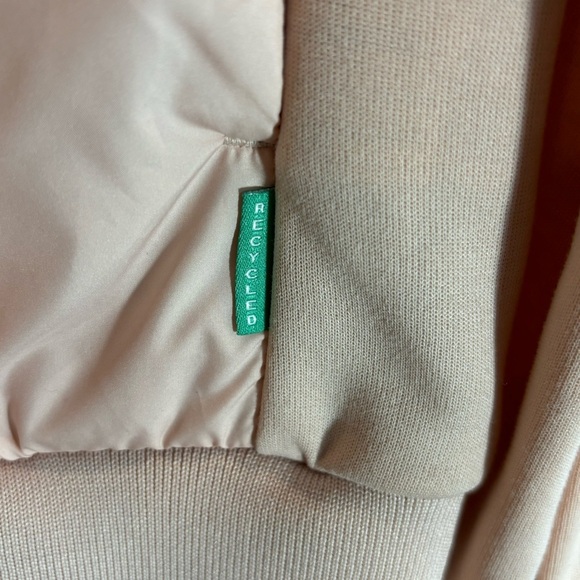 SAVE THE DUCK Sz S Refy Light Puffer Bomber Style Jacket Pink NEW WITH TAGS - Picture 12 of 16